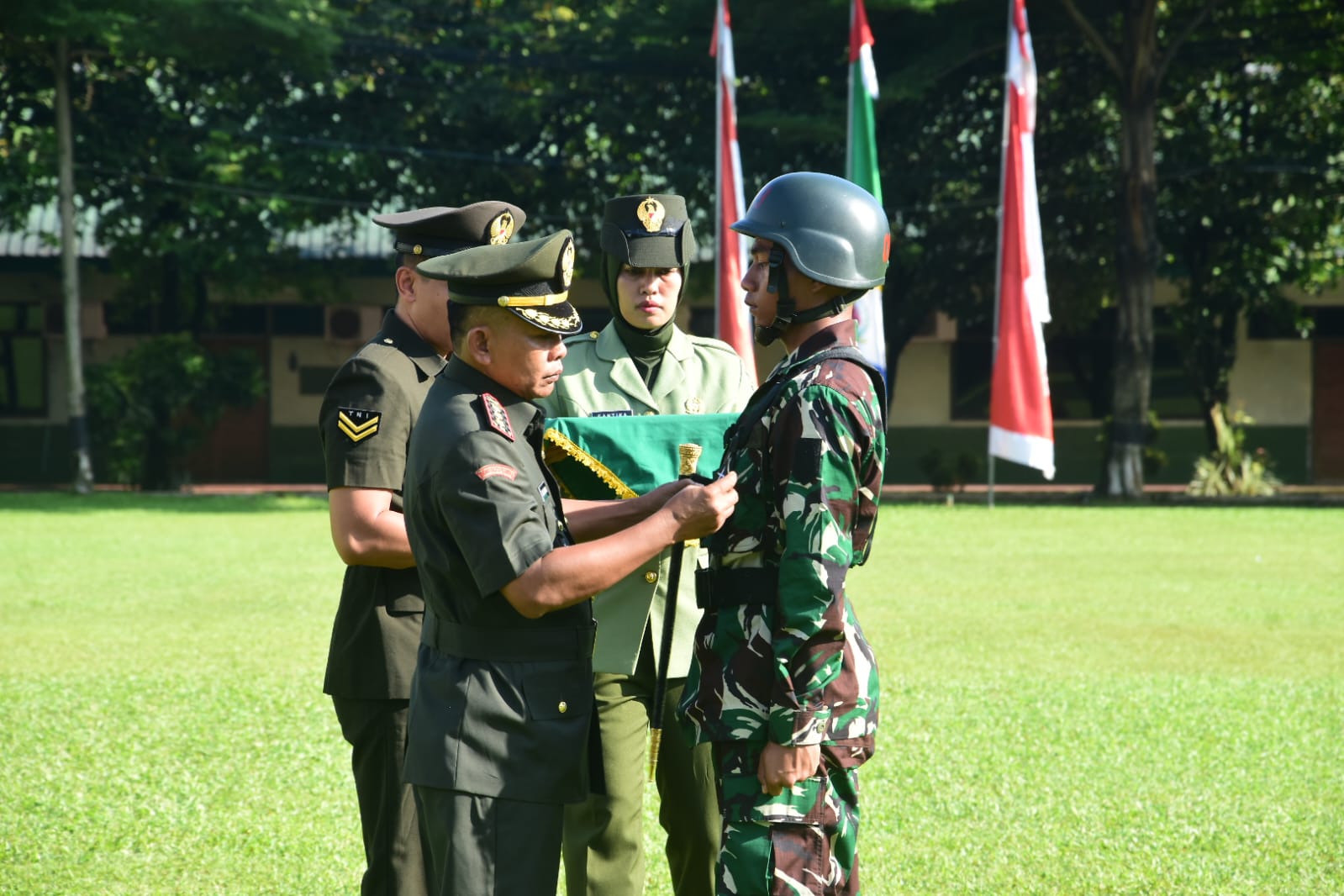 Pelaksanaan Orientasi Tamtama Rindam Jaya